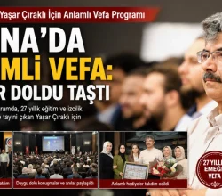 Adana’da Eğitim ve İzciliğe Adanmış 27 Yıla Anlamlı Vefa