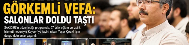 Adana’da Eğitim ve İzciliğe Adanmış 27 Yıla Anlamlı Vefa